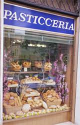 Many delicious treats to accompany a fine Italian coffee